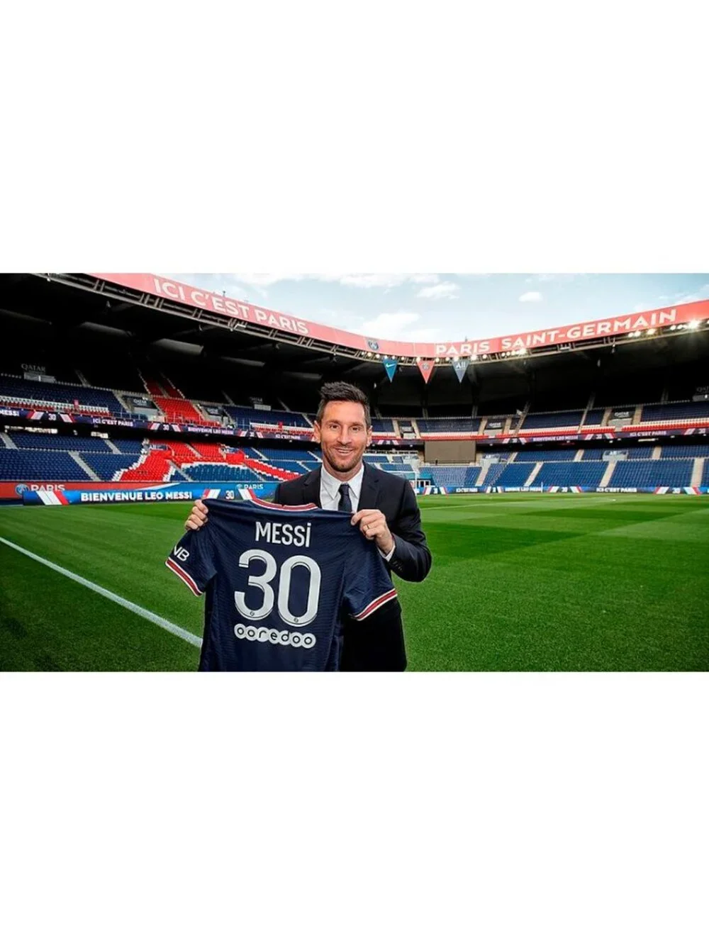Messi Paris Saint Germain PSG Jordan 2021 2022 DEBUT PLAYER ISSUE Soccer Jersey
